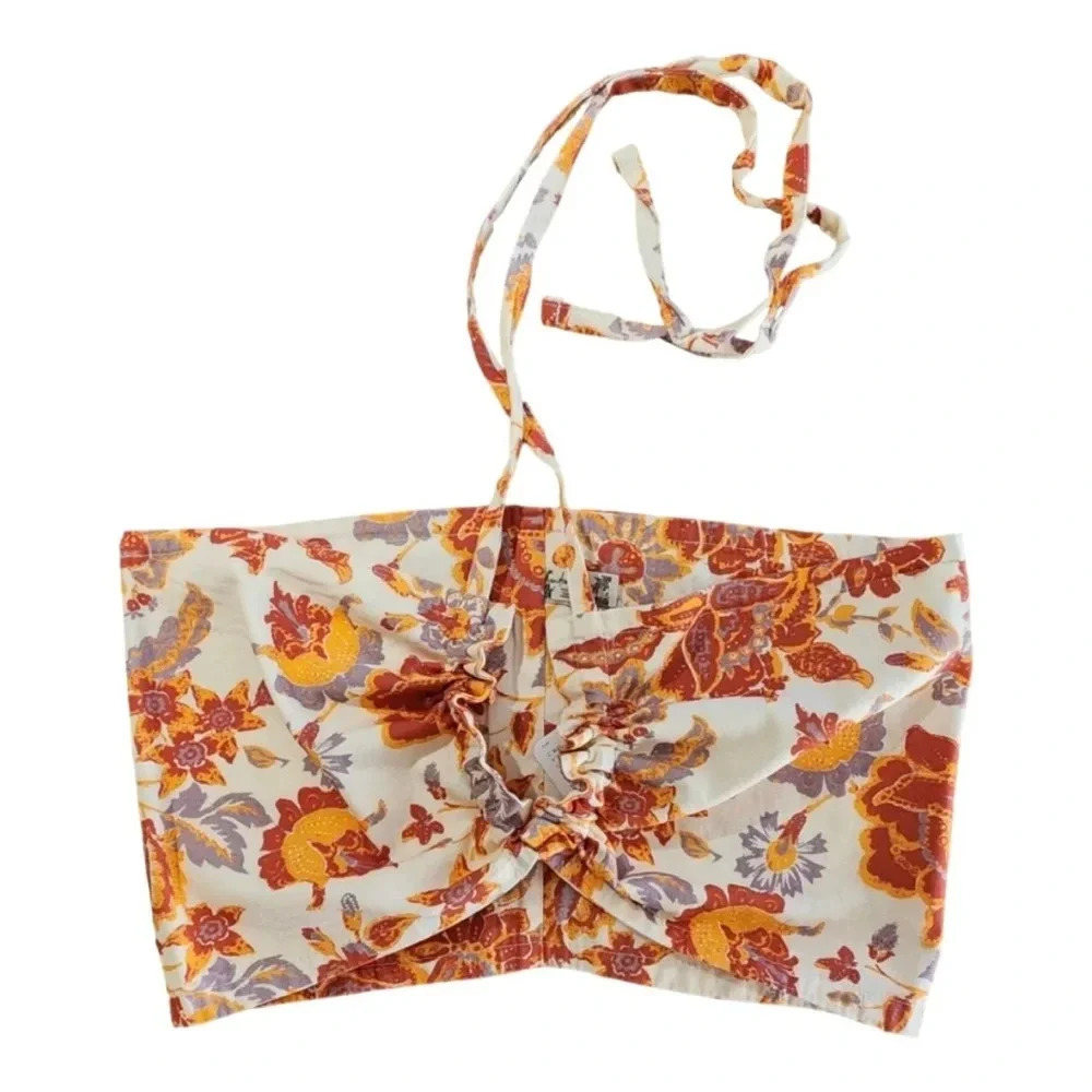 NWT $78 Free People Summer of Love Convertible Bandeau M ๐๐ปโจโฐ๐ญ๐คโ๏ธ - Picture 9 of 16